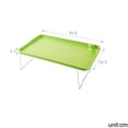 thumbnail image 2 of Bureau de Chevet,Bureau Pliable Plateau de Lit,Bureau Debout,Plateau Télé Tables pour Manger,Table de Lit,Bureau de Lit,Plateau de Déjeuner,Support pour Portable pour Lit et Canapé,Bureau Portable pour le Souper,Lire(Vert), 2 of 8