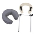 thumbnail image 4 of lionlar Table de Massage Berceau pour le Visage avec Oreiller Coussin Support Support SPA Réglable Gris, 4 of 9