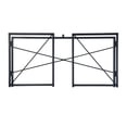 thumbnail image 4 of Homycasa 55 inch Home Office Desk Computer Writing Study Table Black, 4 of 6