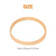 thumbnail image 5 of 2 Pcs 9.6mm Width Electric Planer Drive Driving Belt for 1900B, 5 of 5
