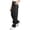A41 Black, variant on Mifsaly High Waisted Cargo Pants Women with Multi Pockets Baggy Straight Leg Pant Lightweight Outdoor Hiking Work Trousers Casual Streetwear
