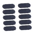thumbnail image 1 of Almencla 100 Pieces Garden Staples Plastic Washer Create A Sturdier Hold Black 3 Mesh, 1 of 8
