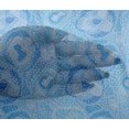 thumbnail image 5 of oneOone Viscose Chiffon Light Blue Fabric Abstracts Fabric For Sewing Printed Craft Fabric By The Yard 42 Inch Wide, 5 of 5