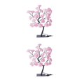 thumbnail image 1 of Maytalsory Color Changing Lighted Rose Lamp Remote Control Energy Saving Artificial Bonsai Tree Lights Gift For Any Occasion pink black rod 2Set, 1 of 6