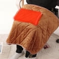 thumbnail image 2 of Agiferg 5v Low-voltage Heating Blanket Usb Electric Blanket Multi-functional Hand Warmer Knee Blanket Office Lunch Break Heating Blanket Cover Blanket, 2 of 3