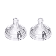 Yooforea Anti Colic Feeding Bottle Teat, Medical Grade Silicone Replacement Nipples, BPA BPS Free, Slow Flow for 0M+ Newborn Babies, Easy Latch On Design, Fits All Yooforea Bottles (S) 2-Pack
