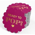 thumbnail image 4 of Inkdotpot 50 Pack Ready To Pop Baby Shower Favor Paper Tags Craft Real Gold Foil Hang Tags, 4 of 6