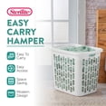 thumbnail image 3 of Sterilite Ultra Panier à Linge pour Vêtements Sales Facile à Transporter, (Lot de 12), 3 of 11
