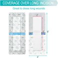 thumbnail image 4 of LNGOOR 25 Pcs Pansements d'Incision Imperméables - Pansement pour Grande Plaie pour Remplacement du Genou et de la Hanche, Protection Postchirurgicale pour la Douche, Pansement Adhésif pour Îlot, 4 of 5
