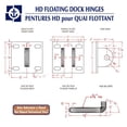 thumbnail image 2 of MULTINAUTIC Kit de joints de quai flottant Ultra-robuste, 2 of 3