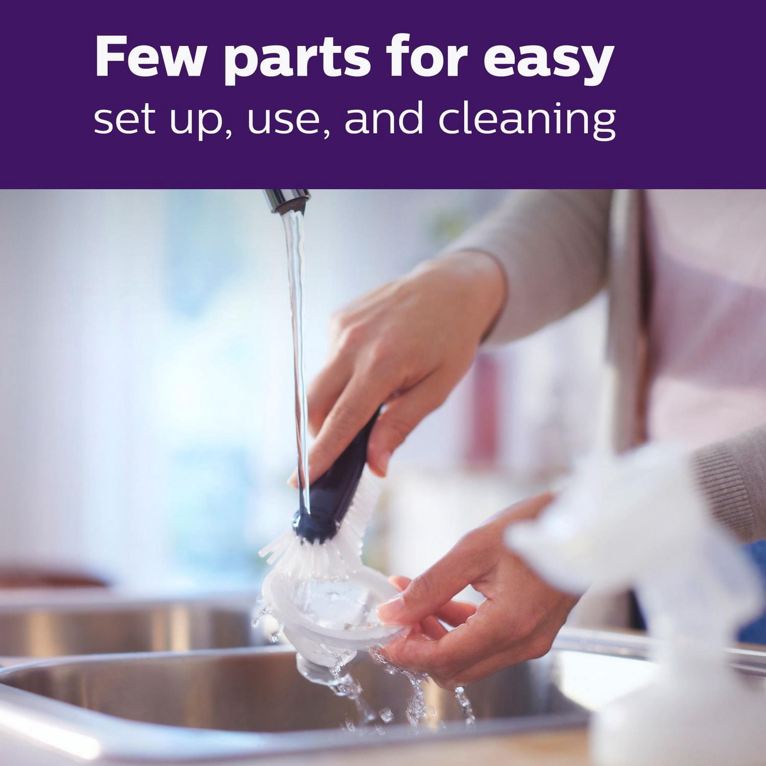 Tire-lait électrique simple Philips Avent Advanced, avec technologie Natural Motion, SCF391/62