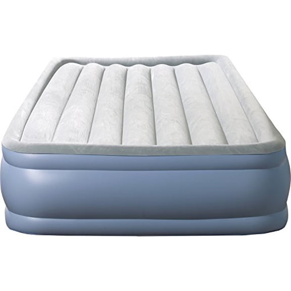 Simmons Beautyrest Matelas Pneumatique Gonflable à Grand Loft : Lit d'Appoint à Profil Surélevé avec Pompe Externe, Double