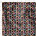thumbnail image 4 of Soimoi Velvet Fabric Stripes & Butterfly Fabric Prints by Yard 58 Inch Wide, 4 of 5