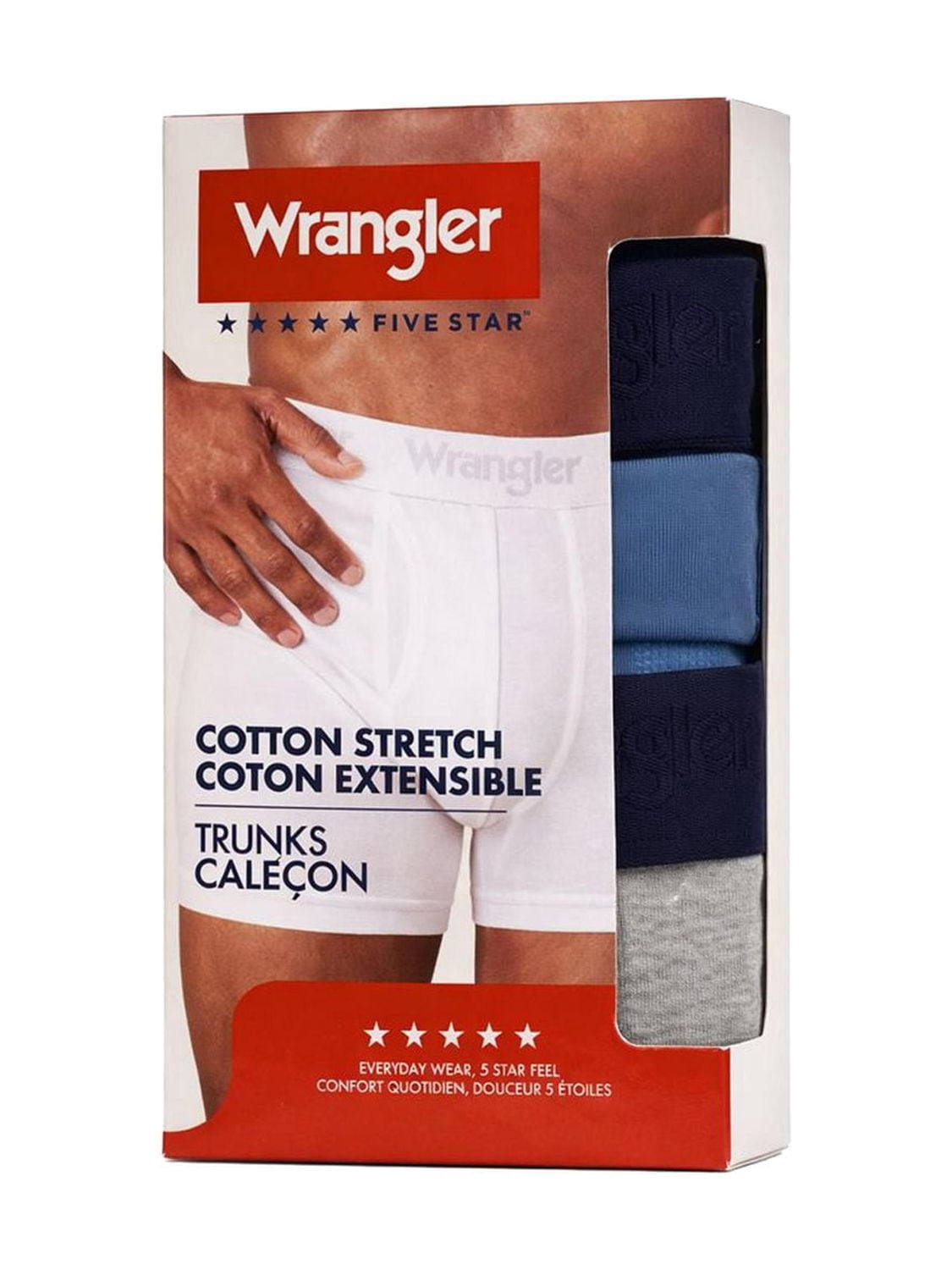 Wrangler Men's Cotton Stretch Trunk