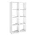 thumbnail image 2 of ClosetMaid 4583 Bookcase Open Back 8-Cube Storage Organizer, White (2 Pack), 2 of 6