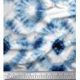 thumbnail image 1 of Soimoi Georgette Viscose Fabric Tie & Dye Panel Decor Fabric Printed Yard 42 Inch Wide, 1 of 3