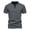 Grey, variant on FhsagQ Men's Shirts Mens Shirts Tops White Cotton Mens Fashion Deep V Neck Short Sleeved T Shirt Elastic Bottoming Shirt Small Stand up in Summer Men's Shirts with Men Shirts Tops Cotton Black XXL