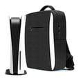 thumbnail image 2 of DEWIN Carry Case Compatible for PS5 Game Console Portable Travel Backpack Compatible for PS5 Game Controller Accessory Storage Bag Shoulder Bag, 2 of 10