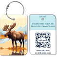 thumbnail image 1 of Retreev Smart Luggage Tag, NFC & QR Code w/ Identity Protection, 1 of 4
