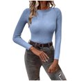 thumbnail image 1 of TIMIFIS Womens Long Sleeve Turtleneck Shirt Lightweight Slim Turtle Neck Active Tops Basic Pullover Undershirt Pullover Undershirt Active Shirts - Fall/Winter, 1 of 5
