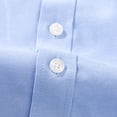 thumbnail image 4 of Admvng Work Shirts For Men Casual Cardigan Solid Color Textile Long Sleeved Shirt M-5XL, 4 of 7