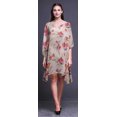 thumbnail image 2 of Bimba Kaftan de Plage Aquarelle, Paréo de Bikini, Robe Midi pour Femmes, Caftan Court - TG-3X, 2 of 5