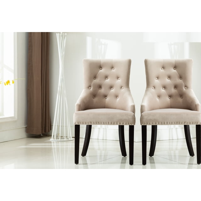 Pansy Set Of Two Accent Chairs-Grey