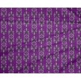 thumbnail image 4 of oneOone Polyester Lycra Fabric Dot & Floral Block Print Sewing Fabric BTY 56 Inch Wide, 4 of 4