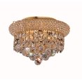 thumbnail image 3 of Elegant Lighting Primo 10" 3 Light Royal Crystal Flush Mount, 3 of 3