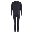 thumbnail image 3 of Thermal Underwear for Men Solid Fleece Lined Base Layer Set for Cold Weather, 3 of 6