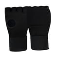 thumbnail image 4 of jinwen Gants de Boxe Demi-Doigts pour Sparring MMA Muay Thai Noir, 4 of 9
