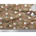 thumbnail image 2 of Soimoi Rayon Fabric Cup,Candies & Cupcake Food Decor Fabric Printed Yard 56 Inch Wide, 2 of 3
