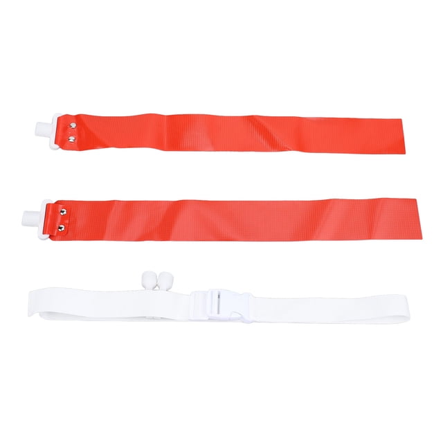 Ensemble de Ceintures de Football avec Design de Boucle Réglable en PVC Premium, Couleurs Vives, Adapté aux Joueurs Enfants Adultes, Accessoires d'Entraînement