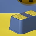 thumbnail image 4 of Toilet Stool Toilet Step Stool Plastic Non Slip Heavy Duty Rollover Prevention Tool For Baby Children Blue 1 Layer, 4 of 5