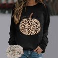 thumbnail image 1 of 2023 Chandail à Capuchon Surdimensionné pour Femmes Mode Décontractée Manches Longues Col Rond Imprimé Chandail pour Dames Hauts Blouse Costumes d'Halloween/Noël Rabais de 50 % Liquidation, 1 of 4