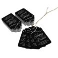 thumbnail image 3 of Inkdotpot Silver Foil Paper Hang Tags Happy Diwali Favor Tags 50 Pack, 3 of 6