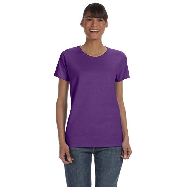 Gildan G500L T-Shirt en Coton Épais pour Femmes