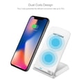 thumbnail image 3 of Xingzhi Wireless Charger Practical Exquisite Charging Device Stand Pad Intelligent Identification Universal Multipurpose Phones Supplies White, 3 of 7