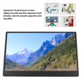 thumbnail image 3 of Monitoring Screen, Eye Care Type C 3D Stereo Sound HD Multimedia Interface 1920x1080 13 Inch Gaming Display  for Travel, 3 of 7