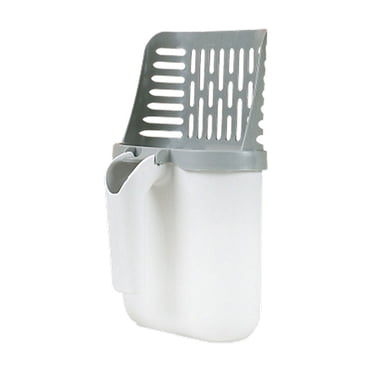 Hearth & Gear Cat Litter With Holder Cat Litter Shovel With Waste Can And Large Capacity Cat Portable Shovel Large Cat Litter Pan Cat Kitty Litter Pretty Cat Litter Kitty Litter Pan Cat Poop Pads Cat