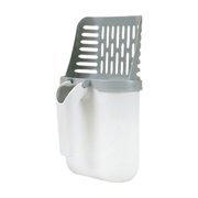 Hearth & Gear Cat Litter With Holder Cat Litter Shovel With Waste Can And Large Capacity Cat Portable Shovel Large Cat Litter Pan Cat Kitty Litter Pretty Cat Litter Kitty Litter Pan Cat Poop Pads Cat