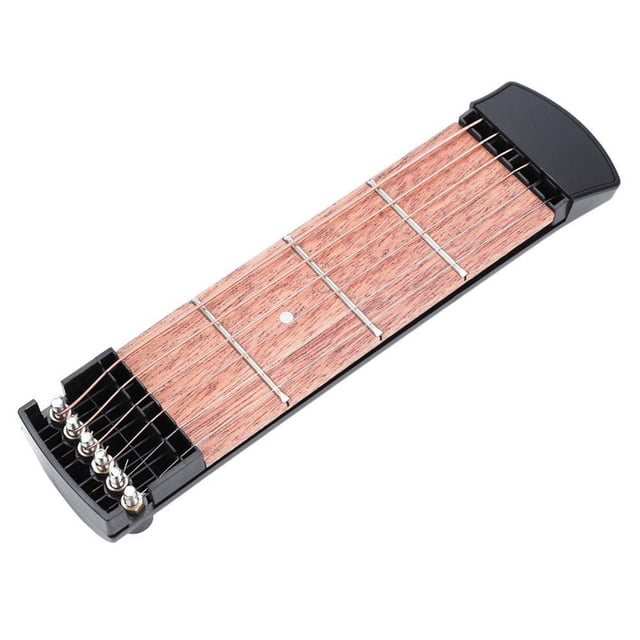 Amdohai 6 Cordes 4 Frettes Modèle Poche Portable Manche de Guitare