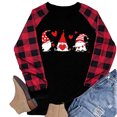 thumbnail image 4 of Meichang Hauts pour Femmes Manches Longues Valentines Day Chemises Mignonnes Imprimé Cœur Blouses Col Rond T-Shirts Décontractés Joyeux Valentines Day Chemises, 4 of 9