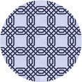 thumbnail image 1 of Ahgly Company Tapis d'Intérieur Lavables en Machine, Circulaires, Bleus Célestes de Transition, Ronds de 8 Pi, 1 of 7