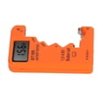 thumbnail image 1 of Battery Checker, Wide Compatibiltiy Batteries Checker Sensitive LCD Screen  For 1.5V 3V 9V Black,Orange, 1 of 8