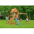 thumbnail image 1 of Ensemble de jeu en bois Mountain View Lodge avec toit en bois - Multi, 1 of 6
