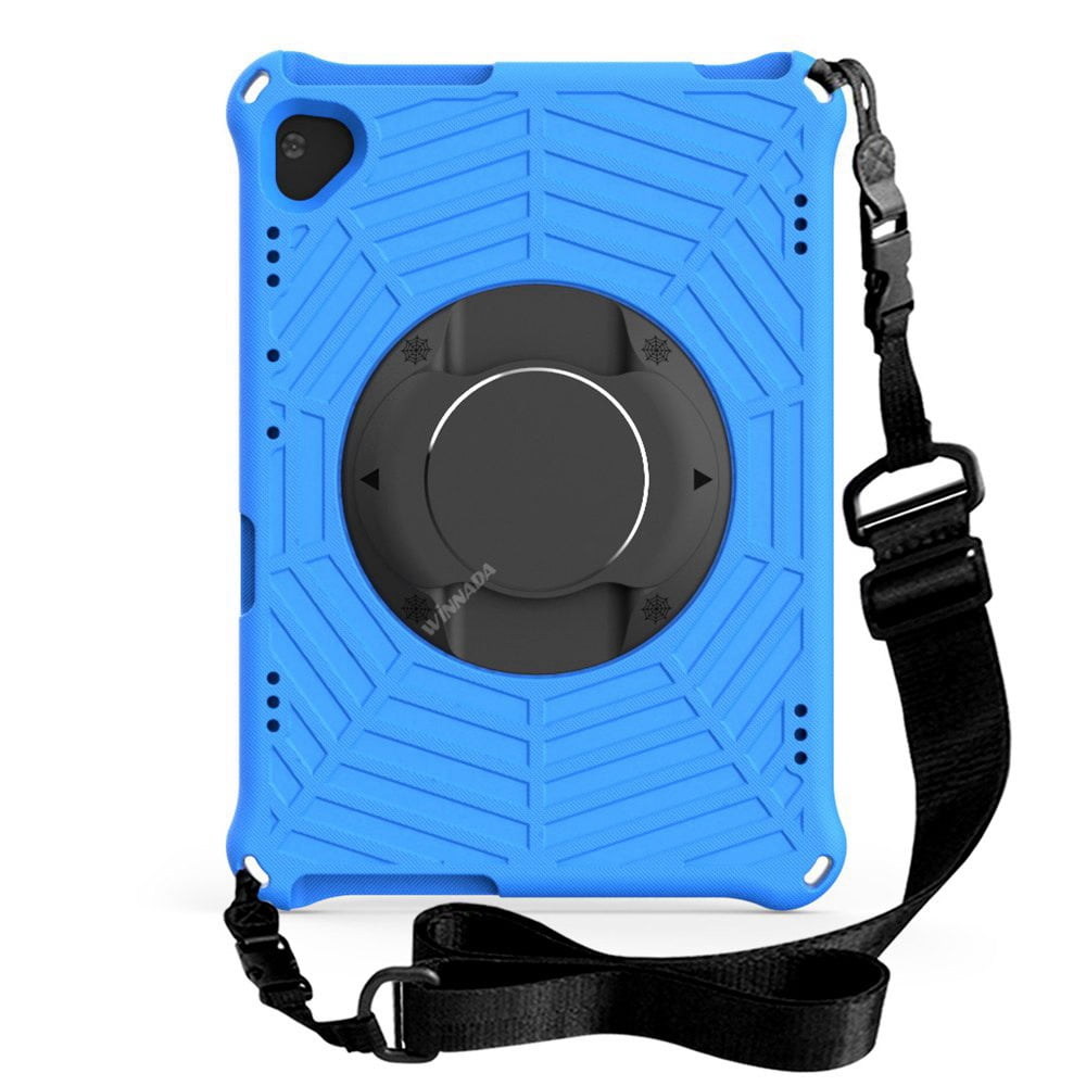 Étui Enfant Pour Lenovo Tab M10 (TB-X505F / TB-X605F 10,1”) – Mousse EVA Antichoc, Béquille 360°, Bandoulière Amovible, Noir