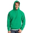 thumbnail image 2 of Hanes Mens ComfortBlend EcoSmart Pullover Hoodie Sweatshirt, S, Denim Blue, 2 of 3