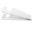 thumbnail image 4 of Xingzhi Phone Stand V-Shape Folded Adjustable Tablet Support Portable Table Holder Mobile Phone Accessory, White, 4 of 6