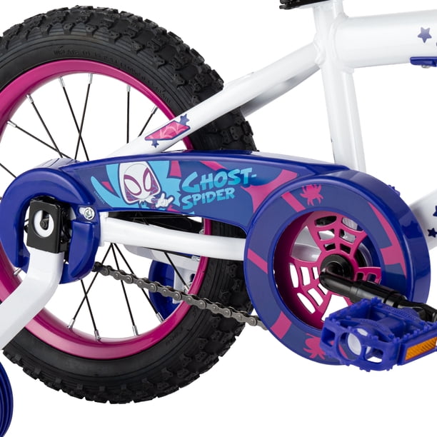 Volare Kinderfahrrad 16 Zoll Kinder Fahrrad Rad Marvel Spidey Amazing Friends 21786-SACB, 1 Gang, Rücktritt, Stützräder, Schutzbleche, Kettenschutz